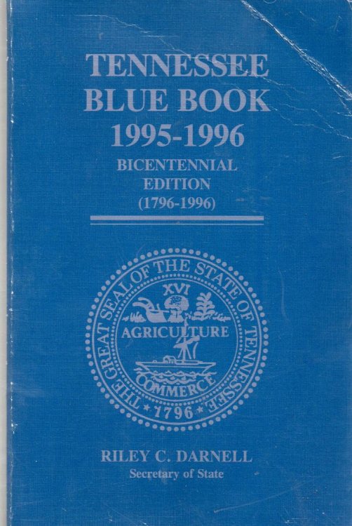 Tennessee Blue Book 1995-1996