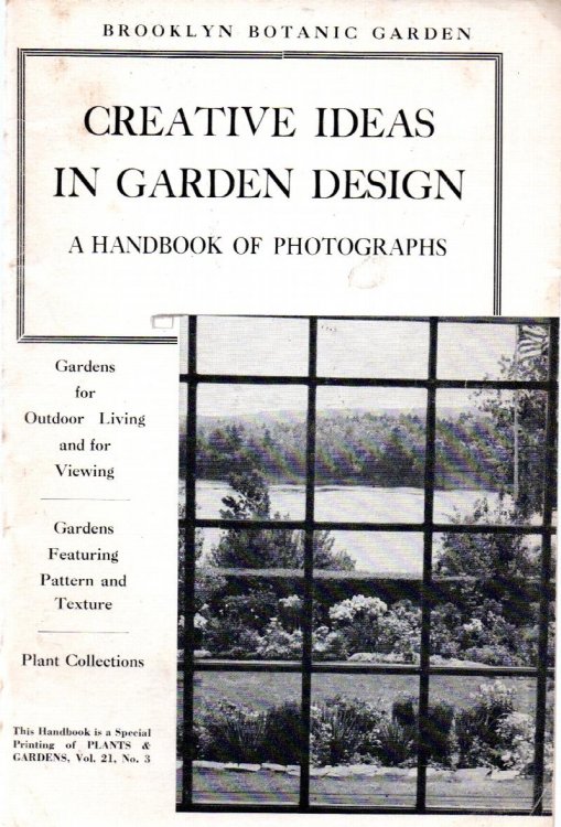 Creative Ideas In Garden Design: A Handbook of Photographs