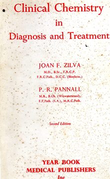 Clinical chemistry in diagnosis and Treatment