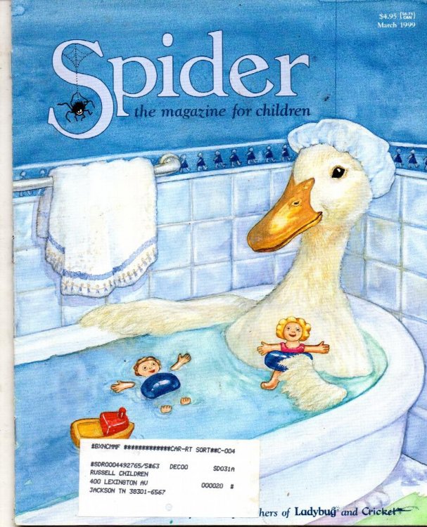 Spider Magazine For Children March 1999