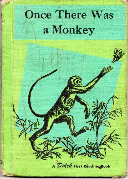 Once There Was A Monkey: A First Reading Book