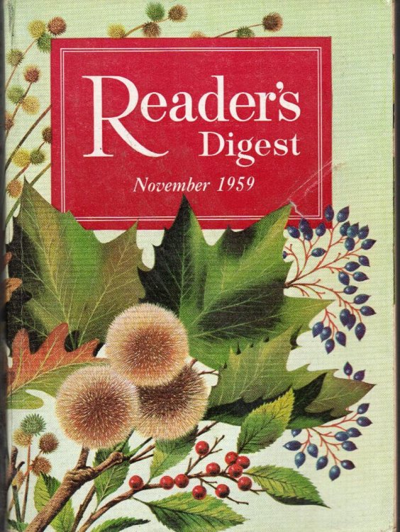 Reader's Digest Magazine November 1959