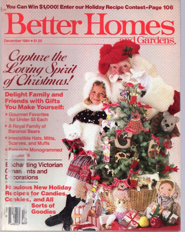 Better Homes and Gardens December 1984
