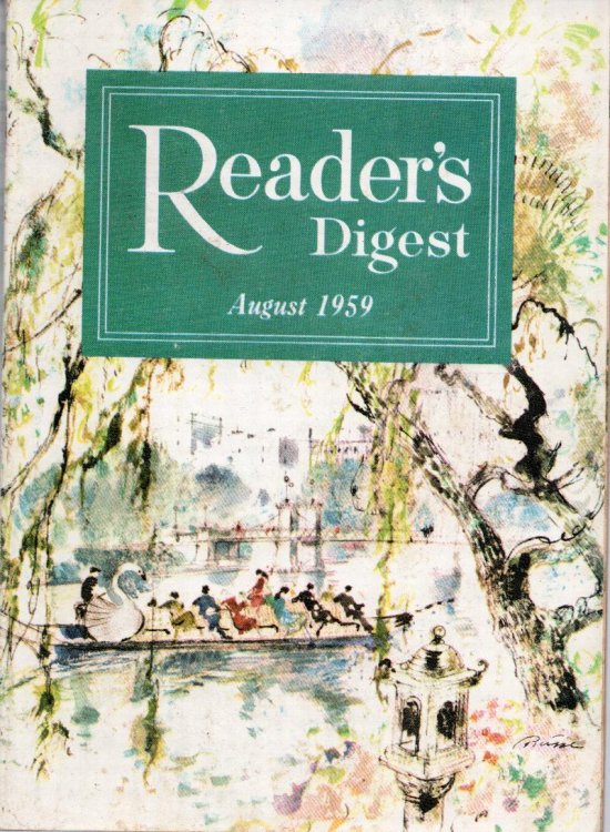 Reader's Digest Magazine August 1959