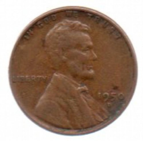 1950 D Lincolin Wheat Cent
