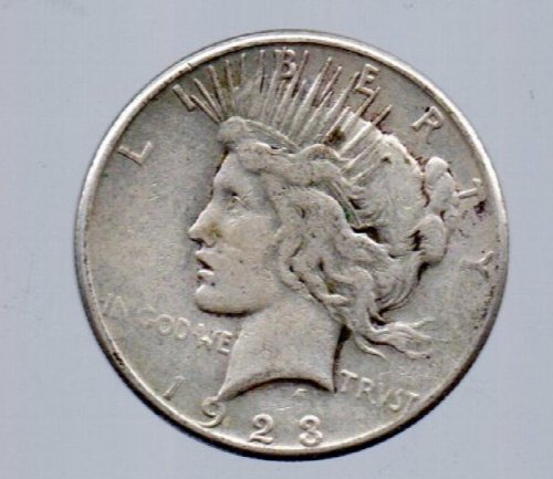 1923 Peace Dollar