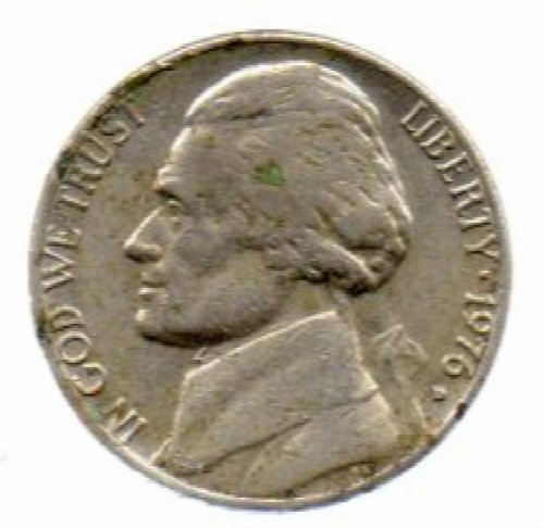 1976 D Jefferson Nickel