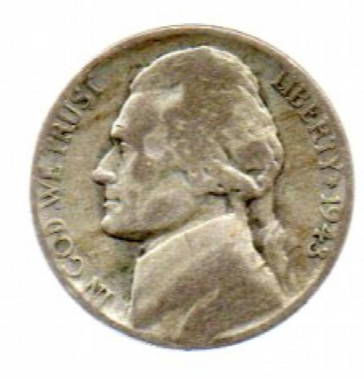 1943 P Jefferson Nickel