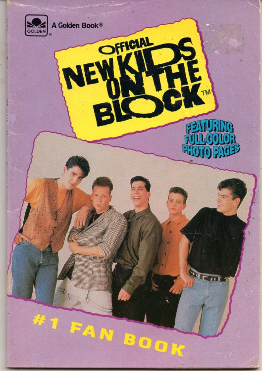 Official New Kins On The Block #1 Fan Book