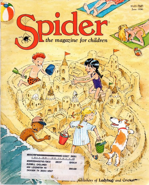 Spider Magazine For Children June 1996