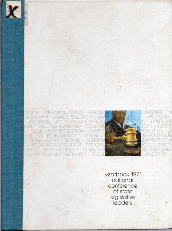 Yearbook of the National Conference of State Legislative Leaders, Number 5, November 1971