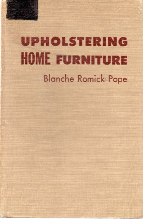 Upholstering Home Furniture