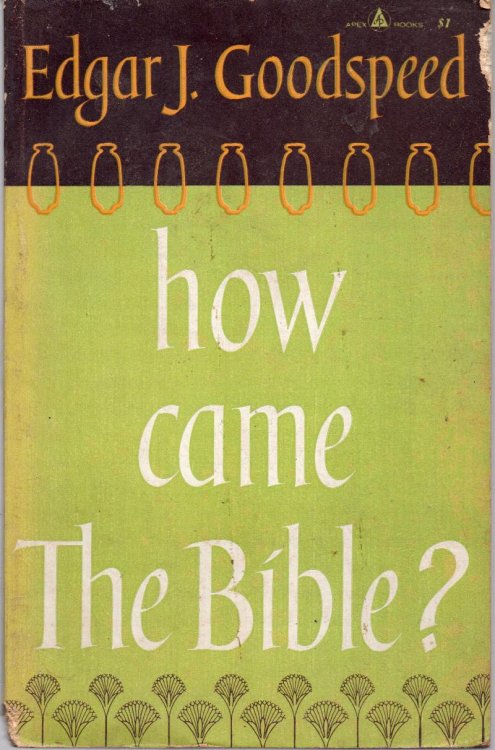 How Came The Bible