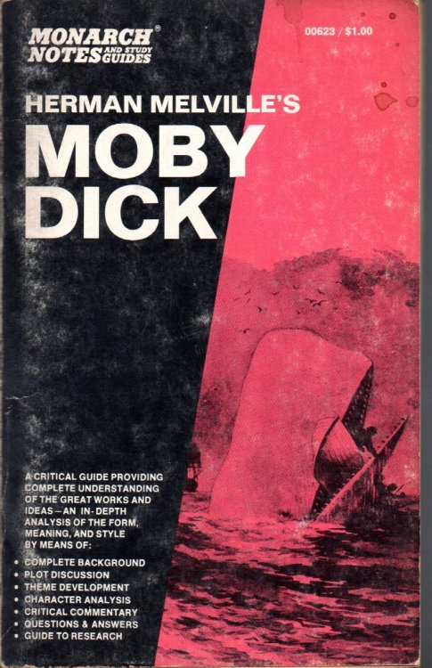Monarch Notes and Study Guides Herman Melville's Moby Dick
