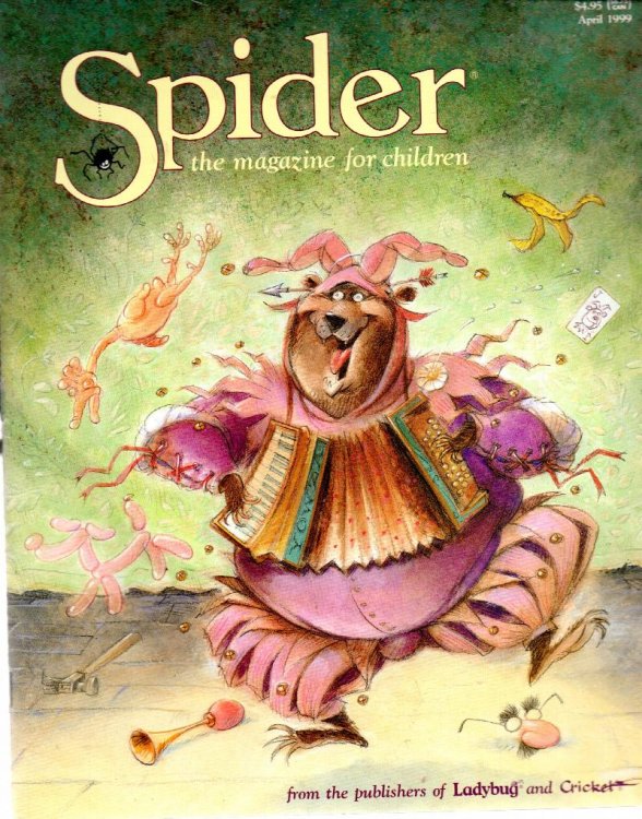 Spider Magazine For Children April 1999