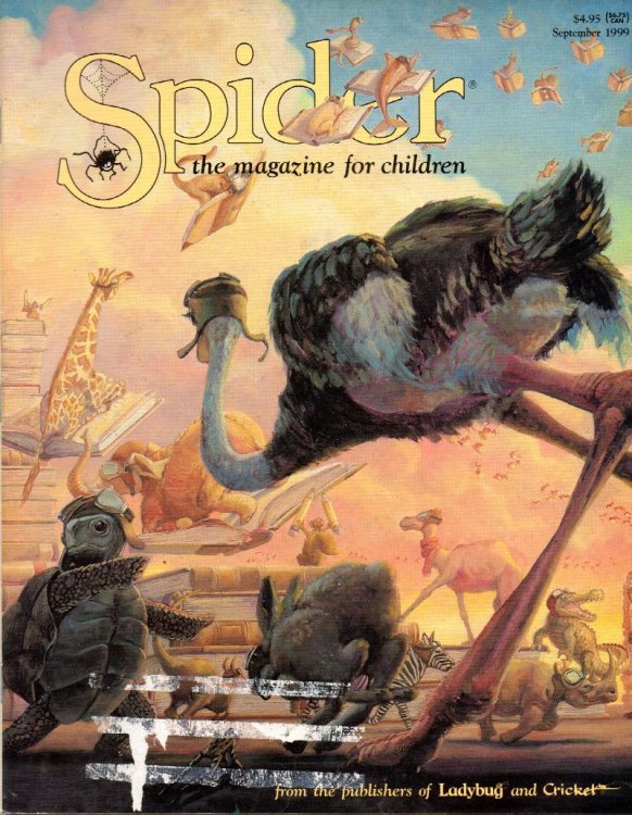 Spider Magazine For Children September 1999