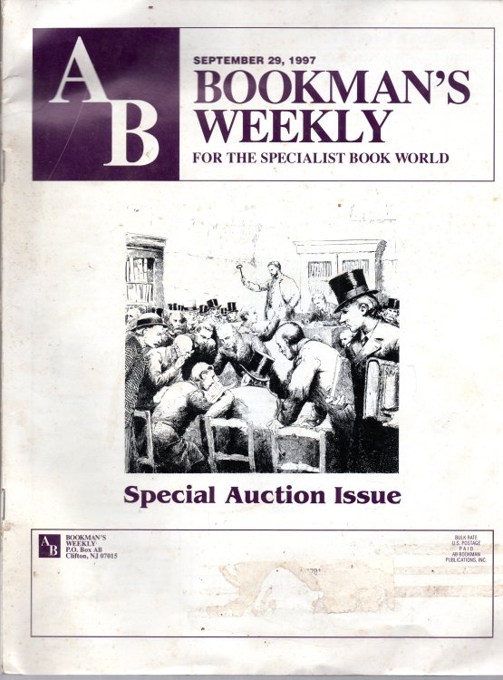 AB Bookman's Weekly September 29, 1997