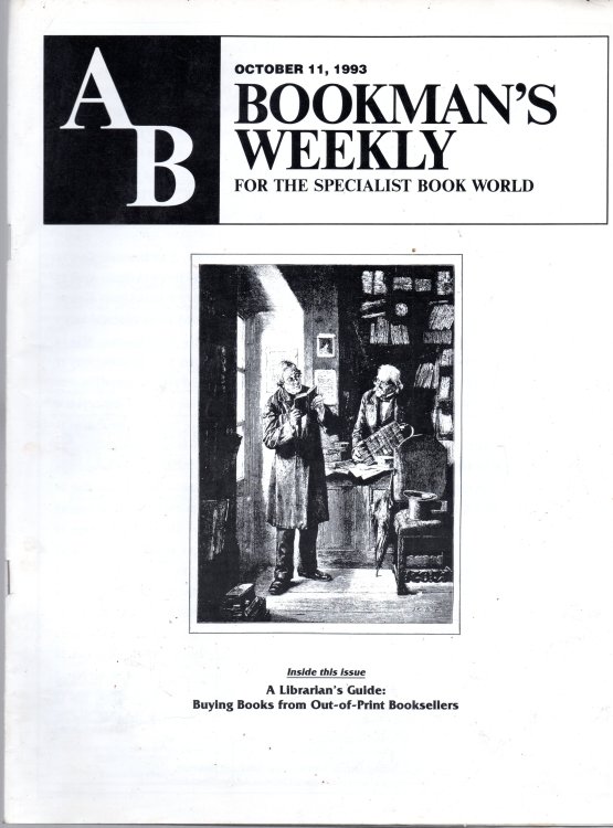 AB Bookman's Weekly October 11, 1993