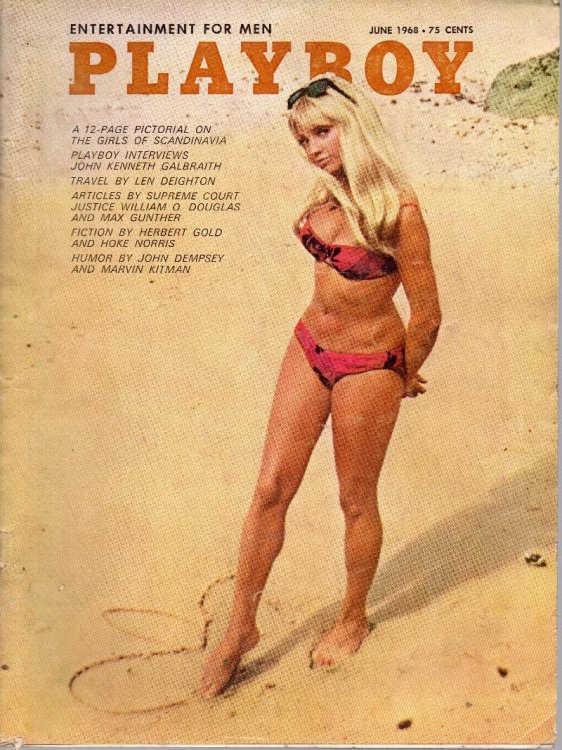 Playboy Magazine June 1968