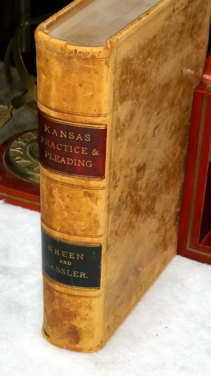 A General Treatise on Pleading and Practice in Civil Proceedings at Law and In Equity under the Code System. [with] Kansas Addendum to Green's Pleading and Practice