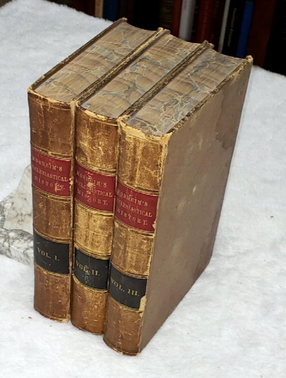 Institutes of Ecclesiastical History, ancient and Modern, in Four Books, Much Corrected, Enlarged, and Improved.(Complete in Three volumes)