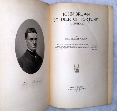 John Brown, Soldier of Fortune: A Critique