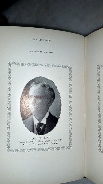 Men of Kansas: A Collection of Portraits of Representative Men in Business, Professional and Official Life in the Great State of Kansas