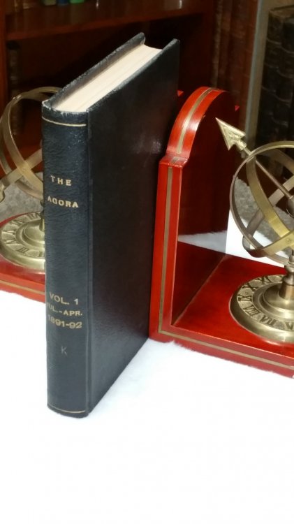 The Agora: A Quarterly (A Kansas Magazine, Vol I)
