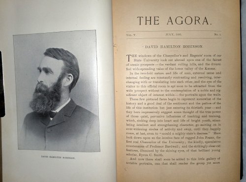 The Agora: A Quarterly / A Monthly (A Kansas Magazine, Vol 5)