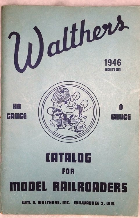 Model Railroad Supplies: O Gauge; HO Gauge, Catalog No. 12 (Walthers HO Gauge & O Gauge Catalog for Model Railroaders, 1946 Edition)