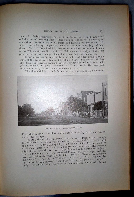 History of Butler County Kansas