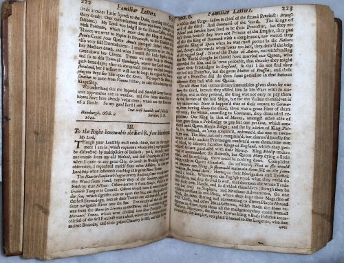 Epistole Ho-Elianae. Familiar Letters, Domestick and Foreign. Divided Into Four Books; Partly Historical, Political, Philosophical. Upon Emergent Occasions