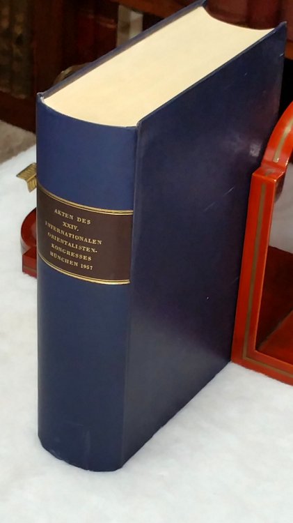 Akten Des Vierundzwanzigsten Internationalen Orientalisten-Kongresses Munchen, 28. August Bis 4. September 1957