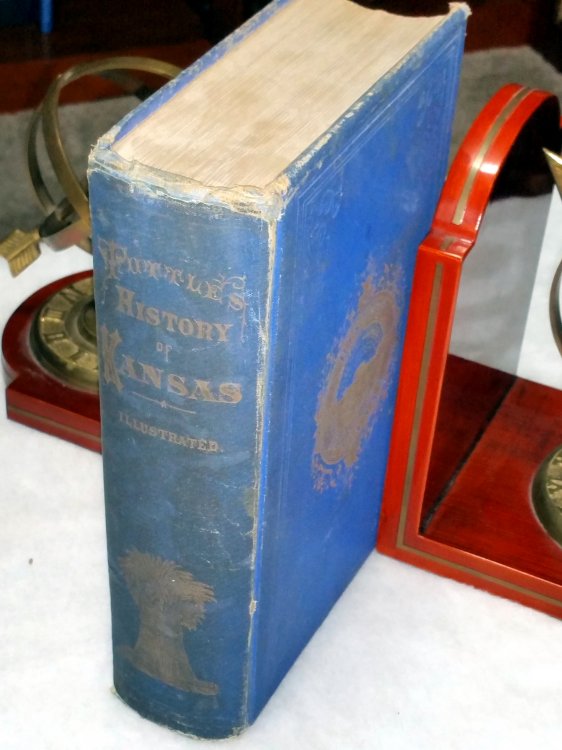 A New Centennial History of the State of Kansas Being a Full and Complete Civil, Political, and Military History of the State, from Its Earliest Settlement to the Present Time