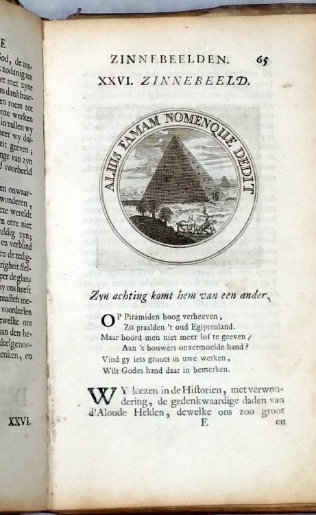 Zederyke Zinnebeelden, Vertoont in Konstplaten, Door Kragtige Redeneeringen En Maat-Digt Ten Nutte Van Het Menichelyke Leven Toegepast