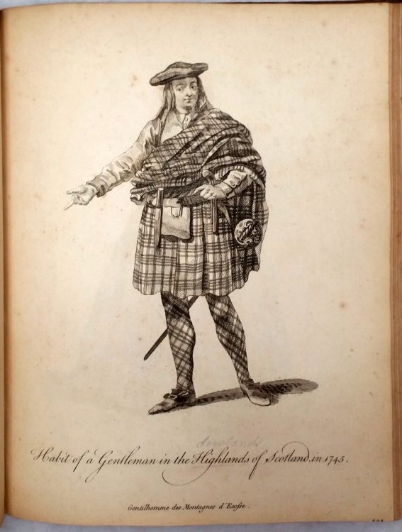 A Collection of the Dresses of Different Nations, Antient and Modern. Particularly Old English Dresses. After the Designs of Holbein, Vandyke, Hollar, and Others (Two Volumes)