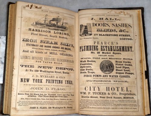 The Maine Register for 1857; with Business Directory For the Year 1856; Embracing the State and County Officers, and the Titles of Laws and Resolves of 1856-7.