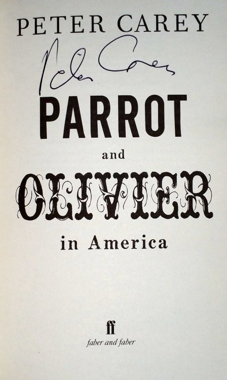Parrot and Olivier in America