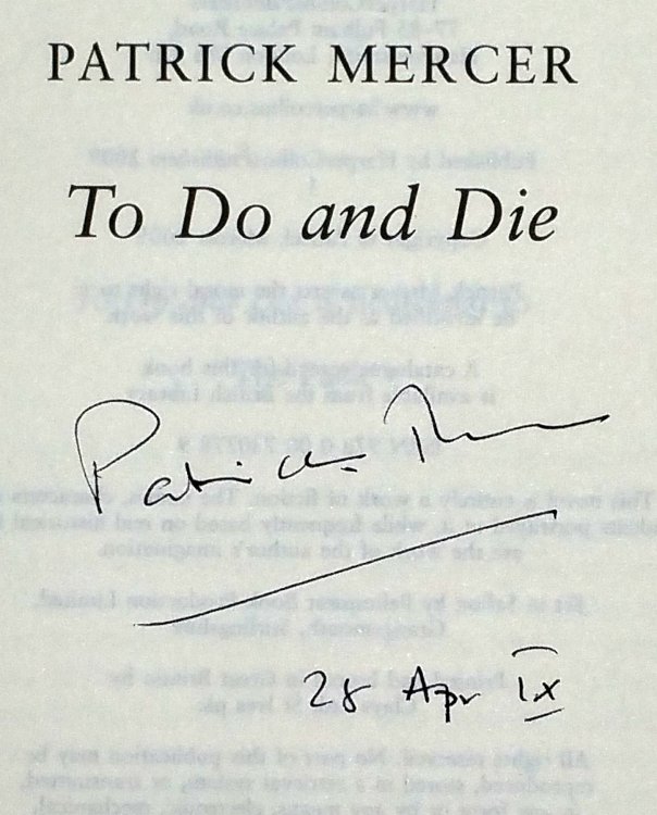 To Do and Die