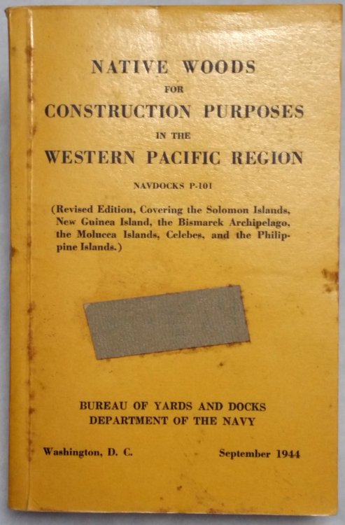 Native Woods for Construction Purposes in the Western Pacific Region
