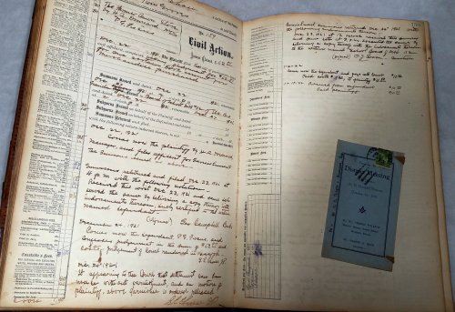 Justice's Docket, Greenwood County, Kansas 1887-1922