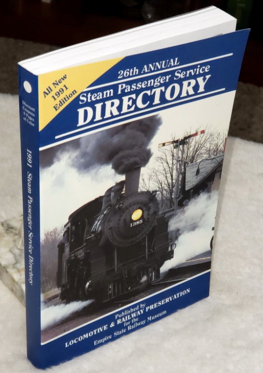 26th Annual, 1991 Steam Passenger Service Directory