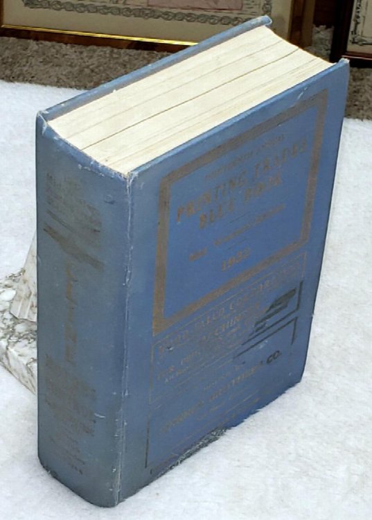 Printing Trades Blue Book, Mid-Western Edition