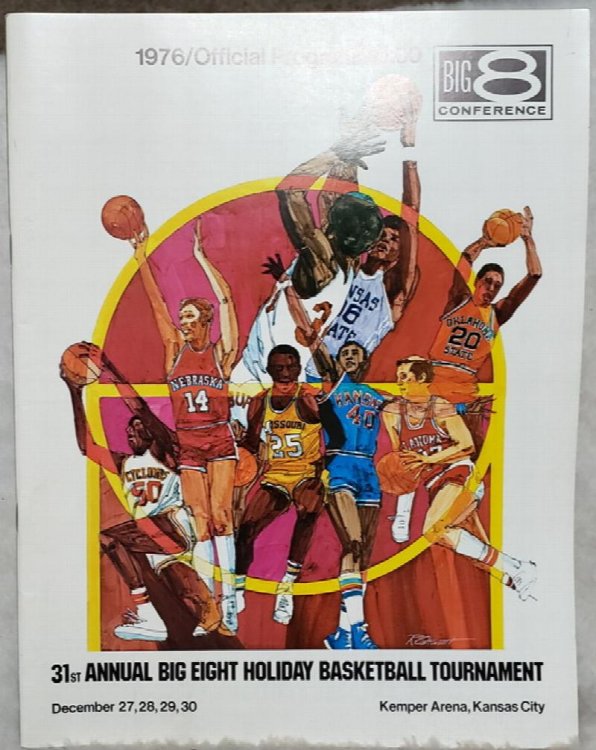 31st Annual Big Eight Holiday Basketball Tournament, December 27-28-29-30, Kemper Arena, Kansas City, 1976/Official Program