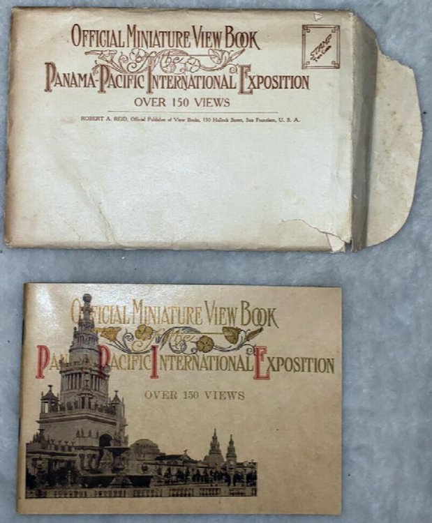 Official Miniature View Book Panama-Pacific International Exposition
