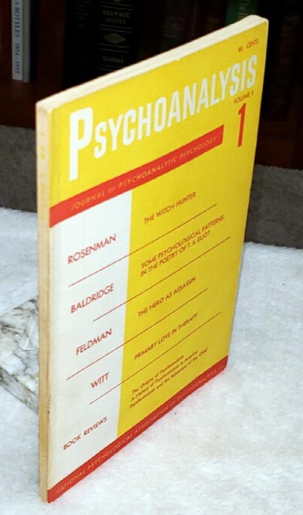 Psychoanalysis: Journal of Psychoanalytic Psychology, Volume 3, Number 1 (Fall 1954)
