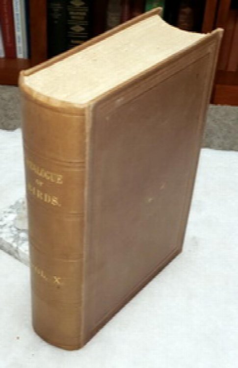 Catalogue of the Birds in the British Museum. Volume X (10): Catalogue of the Passeriformes, or Perching Birds, in the Collection of the British Museum. Fringilliformes: Part I. Containing the Families Dicaeidae, Hirundindae, Ampelidae, Mniotiltida.
