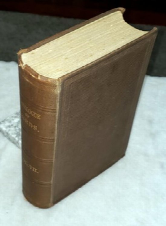 Catalogue of the Birds in the British Museum. Volume VII (7): Catalogue of the Passeriformes, or Perching Birds, in the Collection of the British Museum. Cichlomorphae: Part IV, containing the Concluding portion of ThFamily Timeliidae (Babbling Thrushe