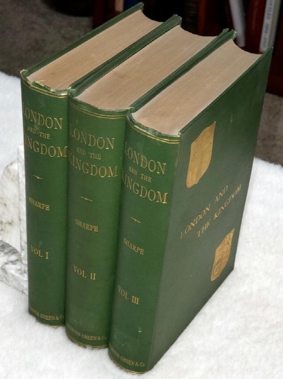 London and the Kingdom: A History Derived mainly from the Archives at Guildhall in the Custody of the Corporation of the City of London (Three Volumes)