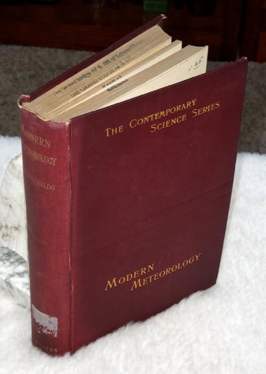 Modern Meteorology: An Outline of the Growth and Present Condition of Some of Its Phases